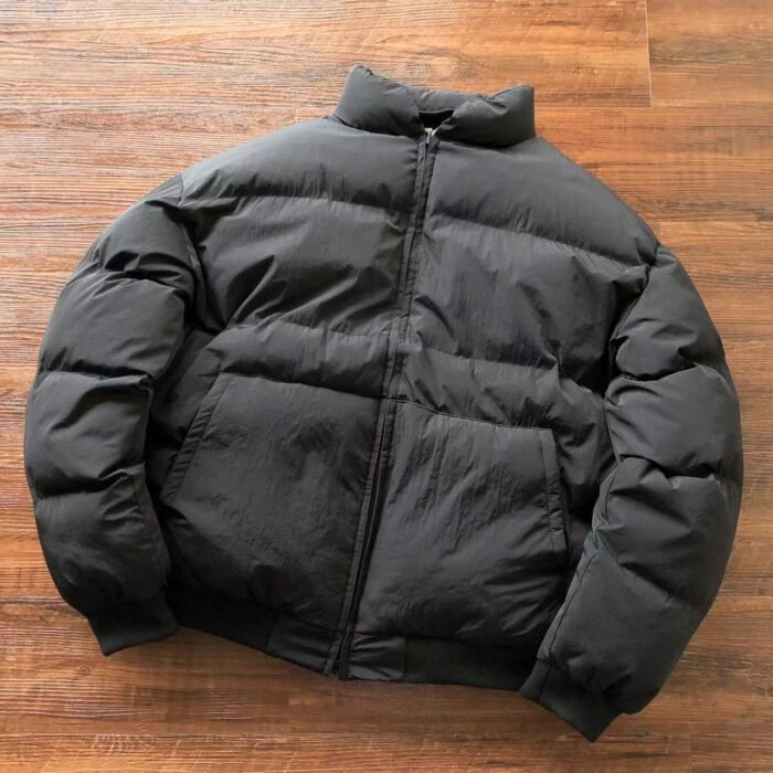 Essential Black Fog Bomber Jacket