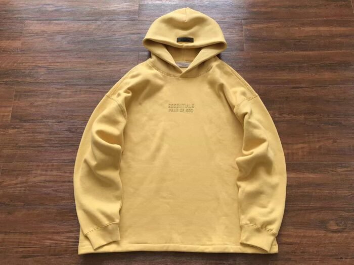 Essential Logo Yellow Hoodie