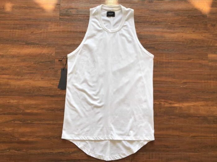 Essential White Basic Vest