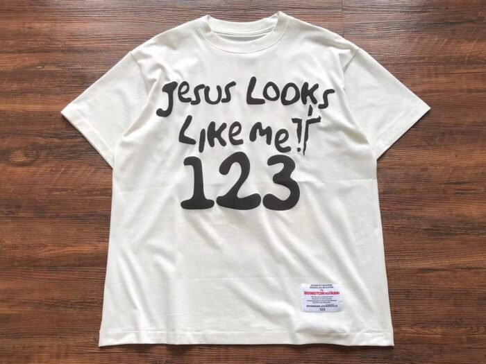 Essentials Jesus Looks Like Me White Shirt
